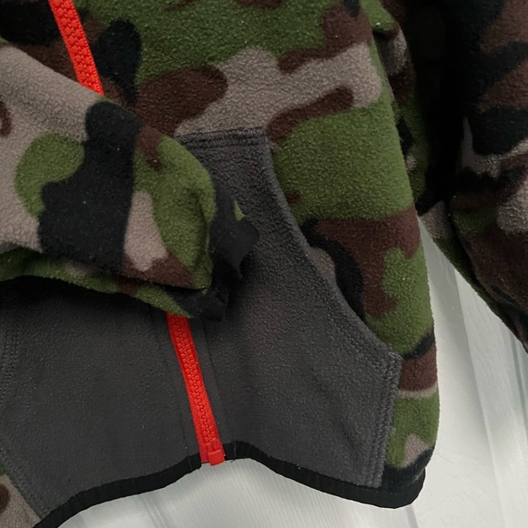 THE NORTH FACE CAMO CAMOFLAUGE FLEECE JACKET Full Zip Toddler Baby 18 24 months - Picture 6 of 11